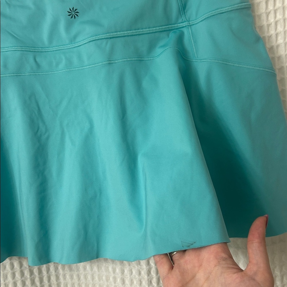 Athleta Ace Tennis Skort 13.5" Teal Size XL - Picture 4 of 9